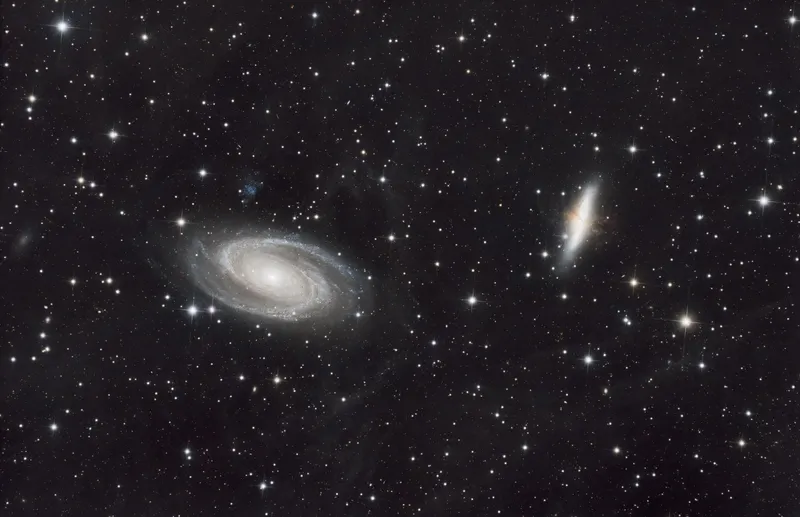 Bodes Galaxie M 81 und die Zigarrengalaxie M 82