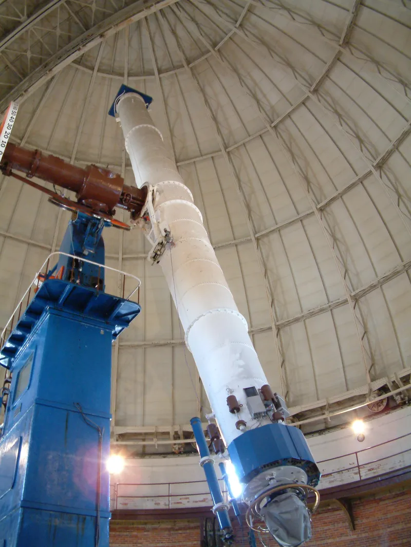 Der 40-Zoll-Refraktor des Yerkes-Observatoriums